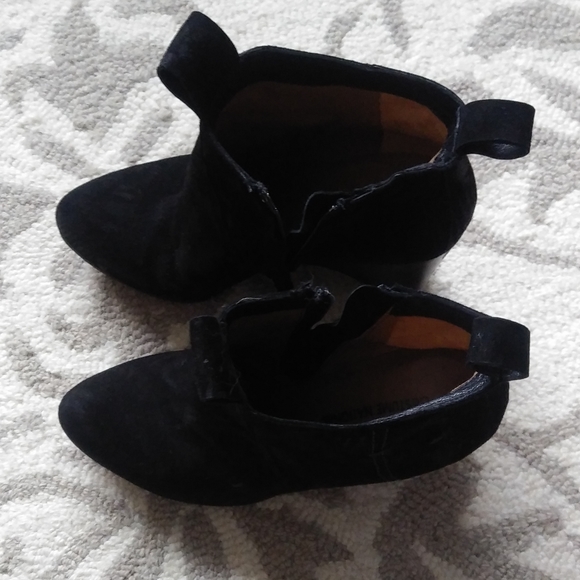 Costume National Italian suede wedges - Picture 2 of 5